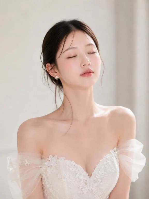 비기닝 클린 브라이덜 포트레이트 Vol.2 05/07 — 클린 브라이덜 포트레이트 Vol.2 · 자연광 소프트 톤 · 깨끗한 피부 표현