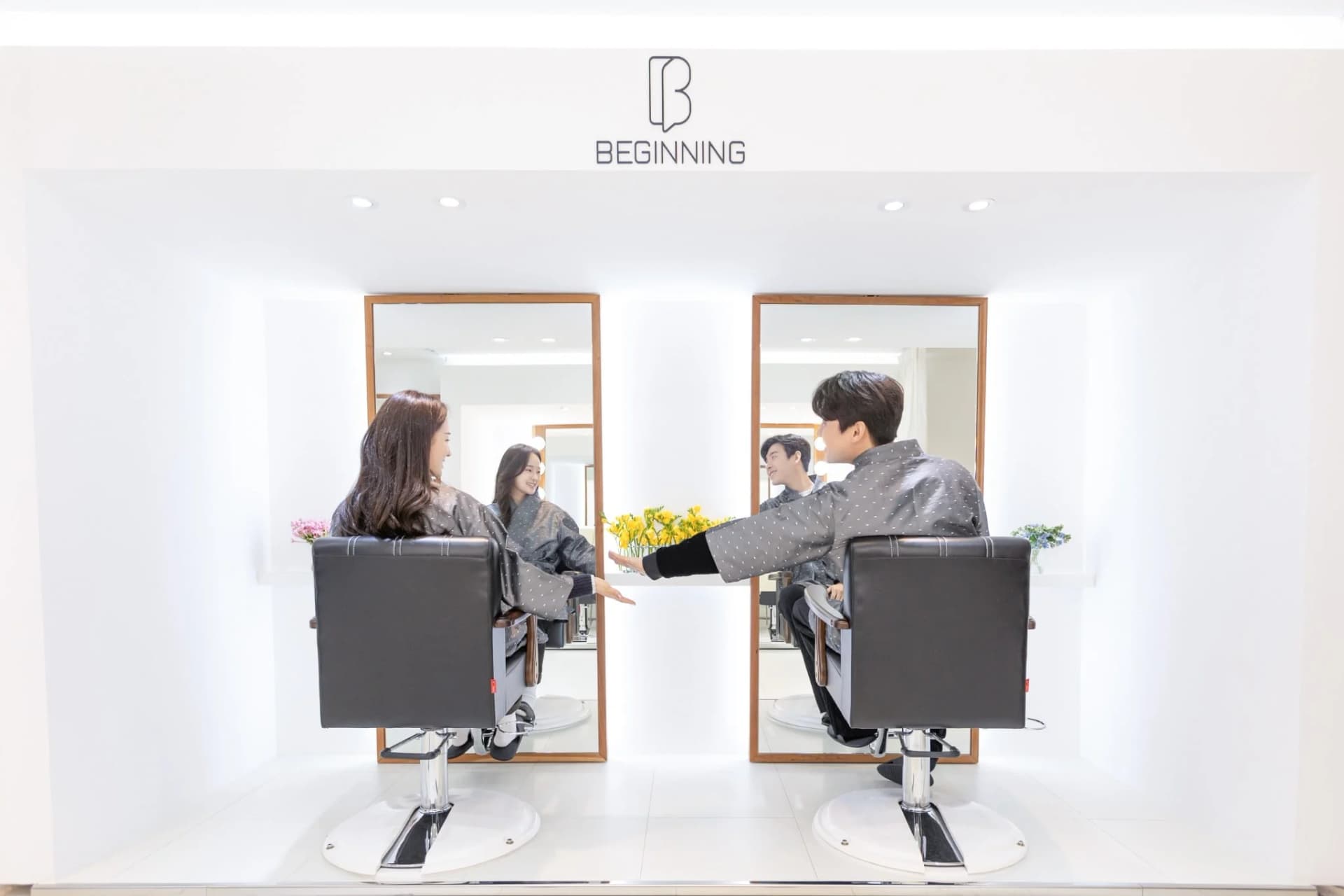 BEGINNING On-Location Wedding 02/20 — On-location wedding · mobile wedding salon · on-site hair & makeup